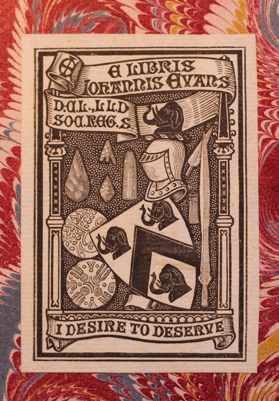 Evans' Bookplate