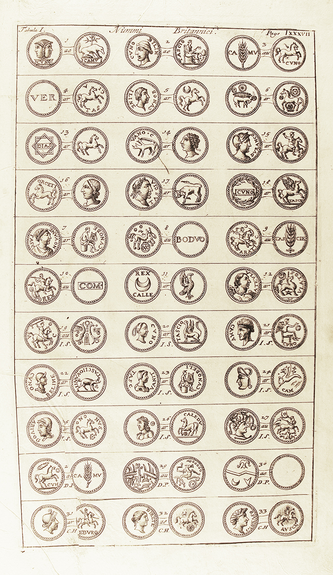 Camden 1695 images of coins